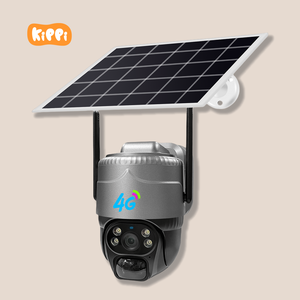 V380 3.0MP IP66 Ngoài Trời Không Thấm Nước Wifi Ptz Năng Lượng Mặt Trời Máy Ảnh Kép Illuminant Thẻ SD Lưu Trữ Đám Mây PIR + Radar Phát Hiện Tầm Nhìn Ban Đêm - Product Image 1