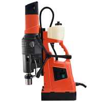 Perceuse magnétique industrielle professionnelle électrique robuste 2600W, diamètre de perçage max. 120mm, pour forets hélicoïdaux 44mm, force de serrage 19000N, pour métal, garantie 1 an