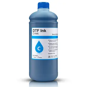 Baiyin DTF Impressora Sublimação Film Ink CYAN DTF Tinta 1000ml para Impressão por Transferência