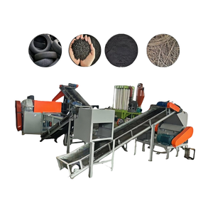Scrap Tyre Recycling Plant <b>Tire</b> Rubber Granules Crusher Machine Automatic <b>Tire</b> Recycling Line - Product Image 5