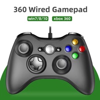 Manette de jeu filaire USB pour console Xbox 360, Joypad pour PC Win 7/8/10, Joystick, Contrôleur, Gamepad pour Xbox 360