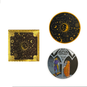 Cartas de Tarot Circulares, Juego de Mesa de Astrología y Oráculo para Mujeres y Niñas, Material de Papel - Product Image 3