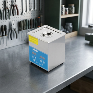 Nettoyeur à ultrasons électrique haute pression FERVI 240W, capacité 10L, en plastique, LavaPezzi, pour le nettoyage d'objets neufs et d'occasion - Product Image 3