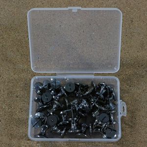 Perni di fissaggio a parete di grandi dimensioni a forma di I con rivestimento nero di medie dimensioni 30 pezzi <span class=keywords><strong>Per</strong></span> scatola <span class=keywords><strong>Per</strong></span> foto mappa delle <span class=keywords><strong>unghie</strong></span> da parete che segna l'uso transfrontaliero - Product Image 6