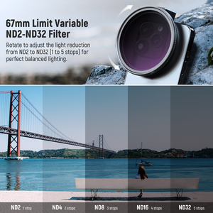 NEEWER-Kit de filtro de lente de teléfono con clip de 67mm con anillo adaptador/Zapata Fría/perilla de bloqueo para fotografía de teléfono inteligente - Product Image 2