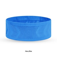 Sac banane unisexe sportif en nylon léger pour course à pied avec fermeture à cordon – Ceinture de sport multifonction pour fitness et yoga