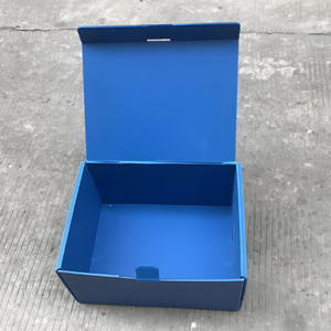 Nhà máy trực tiếp tùy chỉnh giá tốt nhất Polypropylene Máy bay hình dạng hộp lưu trữ Poly nhựa có thể gập lại sóng <span class=keywords><strong>PP</strong></span> bao bì hộp - Product Image 2