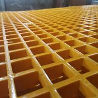 Grille en plastique pour sol, grille en plastique dur pour escalier, grille en fibre de verre FRP