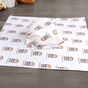 Custom Logo Sandwich Party <b>Burger</b> Food <b>Wrap</b> Tissue <b>Paper</b> with Oil-Proof News <b>Paper</b> Style for Cake Bread Candy Cookie Sushi - Product Image 5
