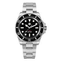 Montre de plongée automatique de luxe de haute qualité T5 en titane, étanche à 300 m, montres de plongée mécaniques
