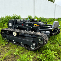 Tondeuse robotisée CE EPA 800 mm à moteur essence, télécommandée, tout-terrain, pour prairies - Vente directe