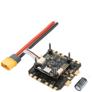 Hobbyporter F722 80A 2-6s FC&ESC Stack STM32F722RET6 Controlador de Vuelo Metálico BLS 4en1 para Drones de Carreras RC Modelo ZLD Guangdong China - Product Image 2