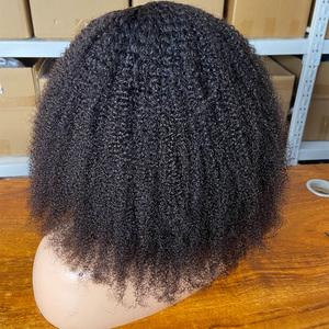 4c kinky afro xoăn tóc con người bó bán buôn afro kinky bó Nhà cung cấp 4B afro tóc con người số lượng lớn, Remy phần mở rộng tóc Trinh Nữ - Product Image 5