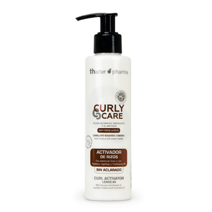 Thader Pharma Curly Care Activateur de boucles sans rinçage pour cheveux bouclés ou ondulés - Product Image 2