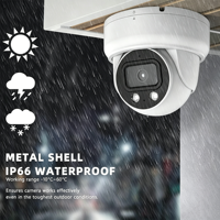 Caméra IP POE 4MP compatible Hik, double éclairage intelligent, couleur intégrale, Plug & Play, micro intégré, surveillance réseau, caméra bullet CCTV 2K