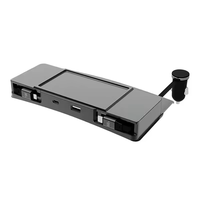 Stasiun Pengisian Daya Cepat USB Hub Kabel Retractable untuk Konsol Tengah Tesla Model Y 2020-2024 dan Model 3 2020-2023