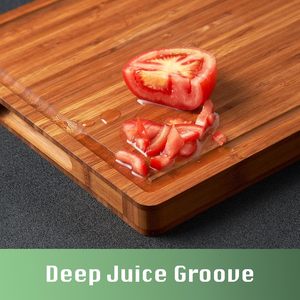 Factory Wholesale Customization Rectangular Kitchen Thick Hard Eco-Friendly Luxury Large Carbonized Organic Bamboo Dishwasher - Product Image 5