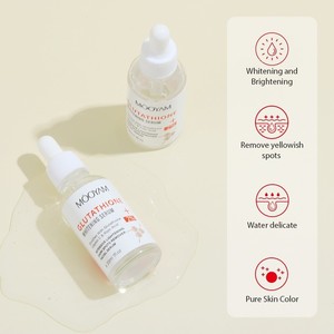 Suero Aclarante con Glutatión, Niacinamida, Vitamina C y Ácido Kójico, Corrector de Manchas Oscuras, Eliminador de Manchas, Unifica el Tono de Piel, Suero Facial - Product Image 4