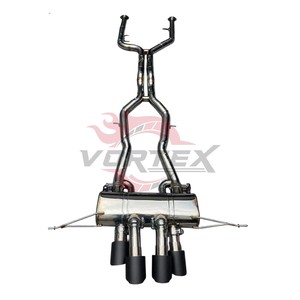Sistema de Escape Catback Vortex SS304 de Longitud Igual para BMW G87 M2 S58 2023-2025, Silenciador de Alto Rendimiento Valvetronic con Puntas Cuádruples de Carbono - Product Image 1