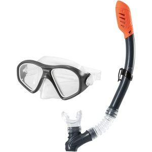 Ensemble masque et tuba Intex avec sangle réglable pour adultes et enfants, équipement de natation et de plongée - Product Image 1