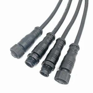 IP65 IP67 IP68 M6 M8 M12 M14 M15 M16 M18 tira de luz LED RGB impermeable conector de cable 2 3 4 5 6 8 10 Pin