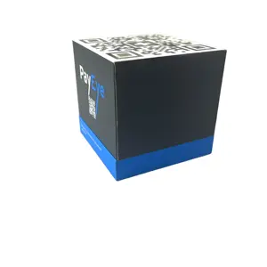 ギフトボックス黒包装ボックスかわいい折りたたみ式包装ボックス