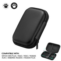 Sac de rangement pour console de jeu R36S/R35S, étui de protection rigide en EVA, mini sac de transport, pochette organisateur pour R36S
