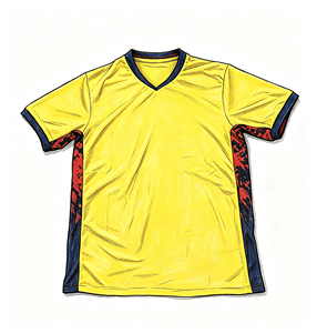 Camiseta de la Selección de Fútbol de Ecuador para la Copa Mundial de Fútbol 2026, Versión Aficionado y Versión Jugador, Willian Pacho, Moisés Caicedo - Product Image 1