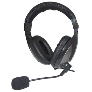 Tucci L760MV Headphones With Microphone Grey Over Ear Gaming Headset With <b>Mic</b> For <b>PC</b> Laptop Use - Product Image 2