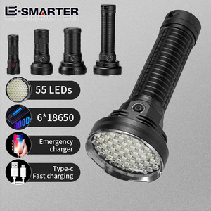 Lampe torche puissante Xhp70.2 à LED rechargeable, super lumineuse, 3000 lumens, étanche, pour la chasse - Product Image 2