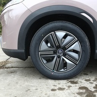 Vente en gros de jantes de voiture en alliage d'aluminium de 17 pouces 65J 5x1143 ET40mm CB60 finition grise compatibles avec BYD Yuan Plus