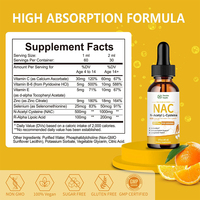 Precio al por mayor: Suplemento dietético líquido de NAC liposomal en gotas para el apoyo de la piel