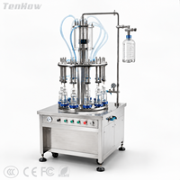 Machine de remplissage rotative sous vide pour parfums, machine de remplissage de liquides, machine de remplissage de petites bouteilles, production de récupération de parfums