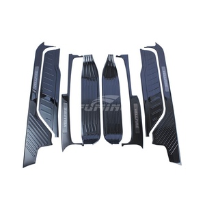 Striscia soglia in acciaio inossidabile modificato Alphard, stile diviso, facile da installare, non facile da staccare - Product Image 2