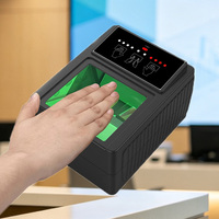 Lecteur d'empreintes digitales USB 2.0 500 dpi pour système d'application publique, capture par défilement d'un seul doigt, commande en gros