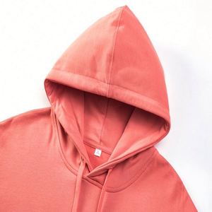 เสื้อฮู้ดสีขาวล้วน สวมใส่สบายๆ สำหรับครอบครัว ผู้หญิง ผู้ชาย วัยรุ่น มี 15 สีให้เลือก เสื้อสเวตเชิ้ต 100% ผ้าฝ้าย เสื้อฮู้ดแบบสั่งทำ - Product Image 3