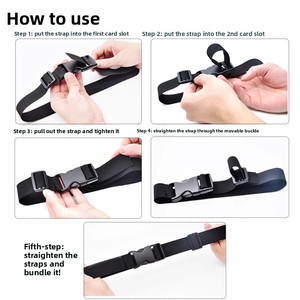 Đặc biệt thể thao Phụ kiện khóa dây kéo kéo dây kẹp <span class=keywords><strong>Tether</strong></span> dây nhựa End Clip người lưu giữ cho các bộ phận Túi & phụ kiện - Product Image 3