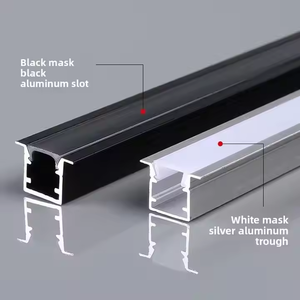 Profilé en aluminium encastré pour lumière LED Extrusion <span class=keywords><strong>de</strong></span> plaques <span class=keywords><strong>de</strong></span> plâtre Plafond en aluminium Cloisons sèches <span class=keywords><strong>Rail</strong></span> d'angle en aluminium Profilé à LED léger en aluminium - Product Image 3