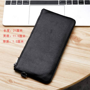 Long <b>Wallet</b> <b>Purse</b> <b>for</b> <b>Women</b> Girls Genuine Cow Leather Fashion Clutch Bag Handbag Cool Multifunction - Product Image 4