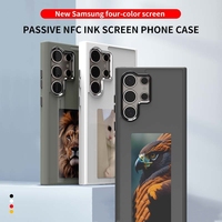 Étui pour écran d'encre E 4 couleurs pour Samsung S24 Ultra Slim AI-Powered Cover NFC Wireless Projection DIY Custom Mobile Phone Case