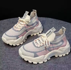 Zapatos Casuales para Mujer, Estilo Daddy Shoes, Superficie de Malla Transpirable, Zapatos Deportivos - Product Image 2