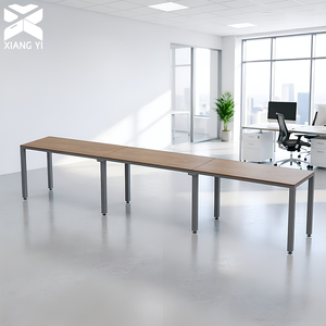 3 Personas Workstation <strong>Desk</strong> Escritorio 360x60x75cm Streamlined <strong>Long</strong> Row Office <strong>Desk</strong> for Modern Business Centers Office Table - Product Image 4