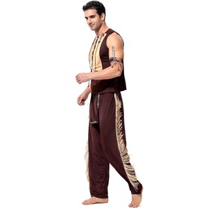 Costume amérindien pour hommes <span class=keywords><strong>tenue</strong></span> <span class=keywords><strong>de</strong></span> festival <span class=keywords><strong>de</strong></span> bière pour carnaval Halloween Cosplay - Product Image 3
