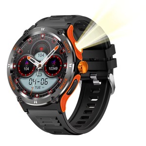 Bracelet intelligent sportif Drioshipping avec écran ultra-clair de 1,53 pouce, montre connectée Android avec suivi du sommeil, boussole, durable - Product Image 1
