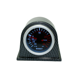 Boost Gauge 12V Universal Vacuum Pressure Gauge For Car Modification Instrument Panel With Single Hole <b>Bracket</b> - Product Image 5