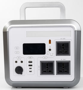 Système d'alimentation de secours LiFePO4 avec MPPT et onduleur à onde sinusoïdale pure pour batteries de charge solaire d'urgence en camping extérieur - Product Image 5