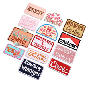 Parches bordados de chenilla personalizados a la moda de vino de alta calidad, parches duraderos para planchar en el sombrero a granel - Product Image 5