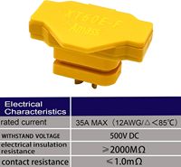 Connecteur femelle Amass XT60E-F, connecteur mâle XT60h XT60 avec manchon de protection en PVC et capuchon anti-poussière pour accessoires d'avions RC et drones