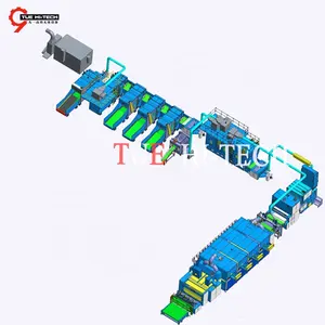 Máquina de fabricação de fibra de côco, máquina para fabricação de máquinas airlaid de coco, feltro, linha de produção de resíduos