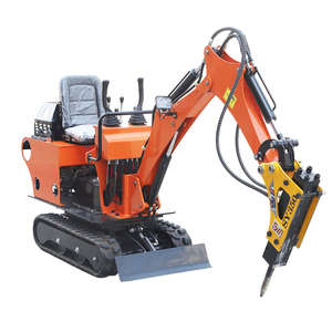 Mini-excavatrice ZM08 en promotion pour usage agricole intérieur, petite avec bras pivotant latéralement, excavatrice compacte - Product Image 6